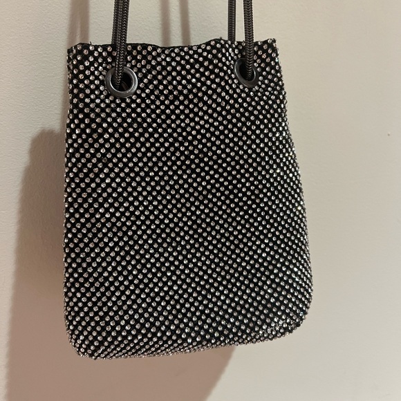 Badgley Mischka rhinestones evening bag - Picture 2 of 4